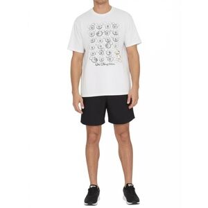Mickey Mouse Hanes Mens White Cotton‎ Walt Disney World Crewneck T Shirt Large